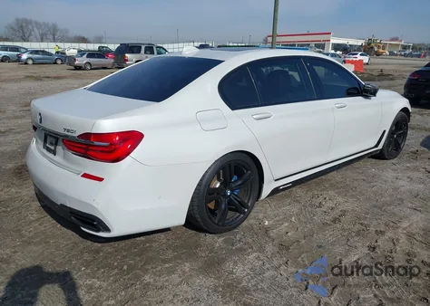 2016 BMW 750I xDrive from USA, damaged, VIN WBA7F2C53GG416090